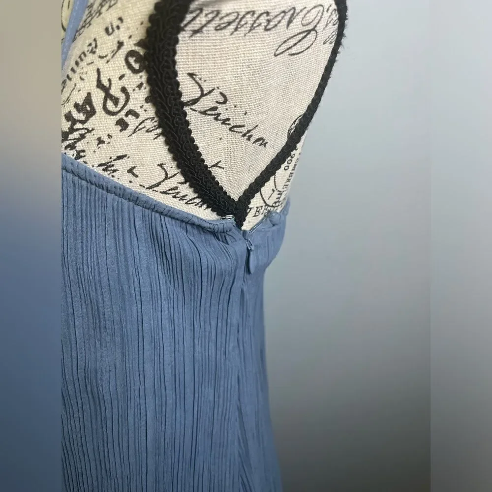 Madewell The Goldie Dress in Plissé NWT Size 00